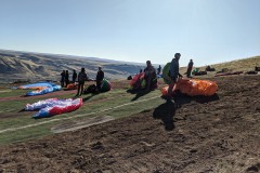 Cliffside work party
