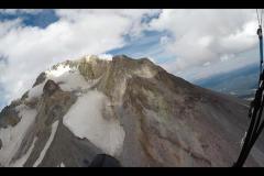 Mount Hood from 10,000 feet